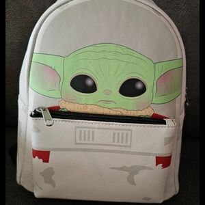 Star Wars Mini Backpack with Baby Yoda Design